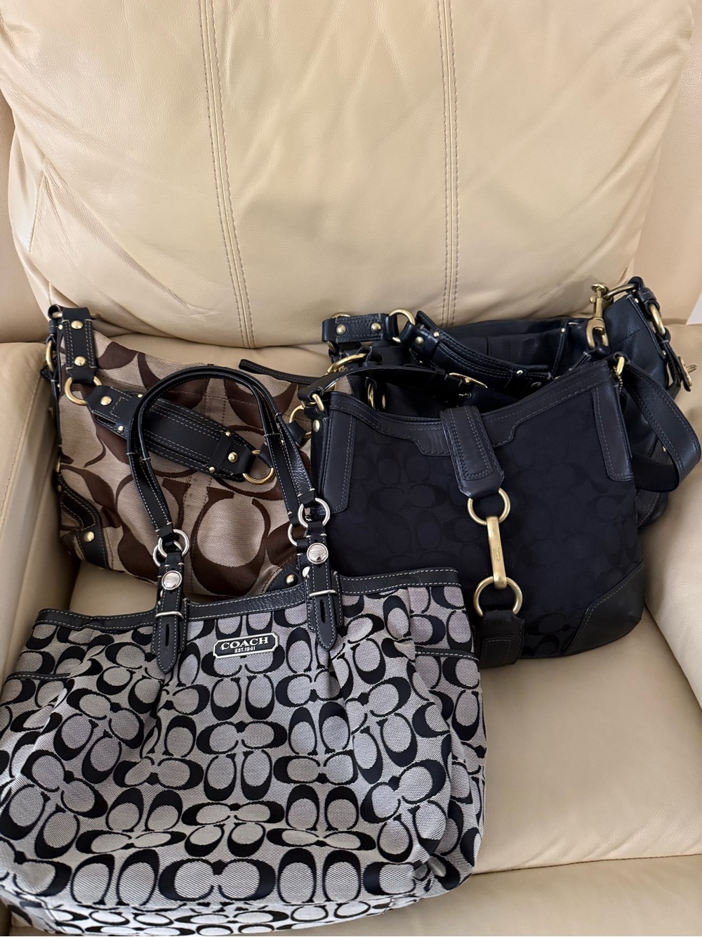 Coach Budles 4 bags